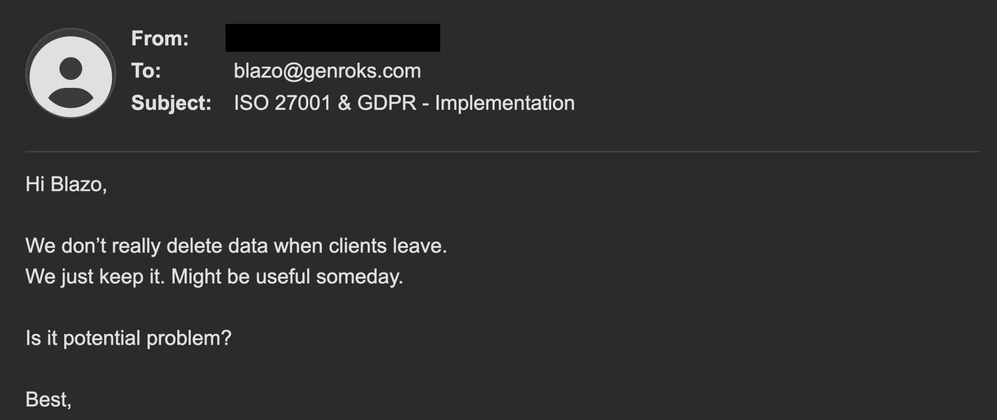 That 'Just in Case' Email Can Cost You €20 Million